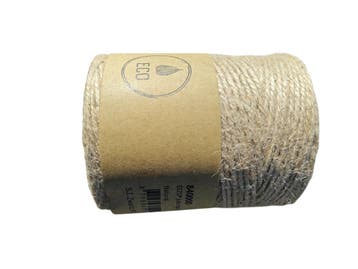 Jute touw Sizo Jute Rope Natural Ø 3mm ±250gr ±160m, Hobby en Vrije tijd, Ophalen of Verzenden, Nieuw