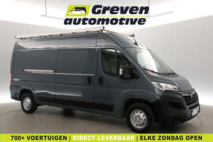 Opel Movano 2.2D 140PK L3H2, Auto's, Bestelauto's, Onderhoudsboekje, Lease, Handgeschakeld, Zilver of Grijs, Opel, Financial lease