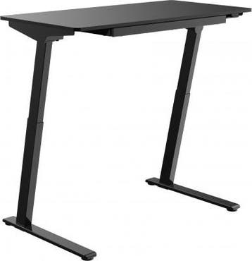 Zwart bureau, Zit-Sta (thuis) werkplek Z-Frame, ES Nieuw, Zwart, Nieuw, Ophalen of Verzenden