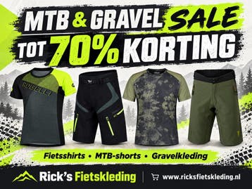 MTB & Gravelkleding SALE  Tot 70% Korting, Verzenden, Nieuw
