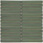Wand Mozaïek Tegels Kitkat Factory Keramiek Donkergroen -.., Doe-het-zelf en Verbouw, Tegels, Nieuw, Ophalen of Verzenden, 20 tot 40 cm