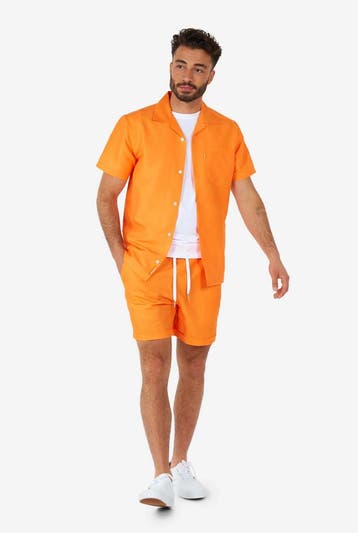 Oranje Summer Set | Miami Vice - XL, Kleding | Dames, Verzenden, Nieuw