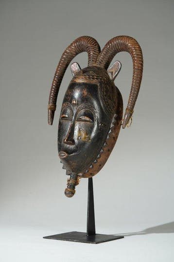 Een houten beeld - Baule - Ivoorkust (Zonder minimumprijs)