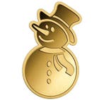 Tsjaad. 3000 Francs 1/1000 oz 999 Fine Gold 3000 CFA Francs