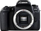 Canon EOS 77D body zwart, Audio, Tv en Foto, Fotocamera's Analoog, Verzenden, Gebruikt, Canon
