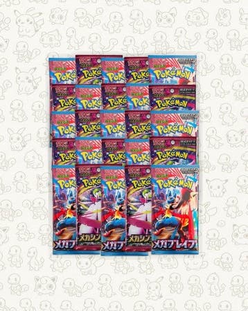 Pokémon - 25 Booster pack - Pokémon TCG MEGA - MEGA b/MEGA s, Nieuw