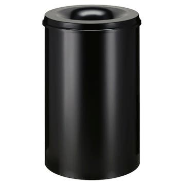 V-Part Vlamdovende Papierbak | 110L | Zwart | Ø470x720mm, Ophalen of Verzenden, Nieuw