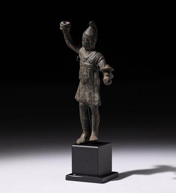 Oud-Romeins Bronzen Attis - 12 cm, Verzamelen