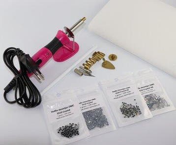 Strass steentjes starterspakket compleet, vanaf €39,99, Ophalen of Verzenden, Nieuw, Hotfix pakket