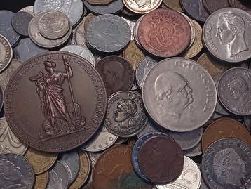 Wereld. Large lot of World Coins, 1800 to présent. (Zonder