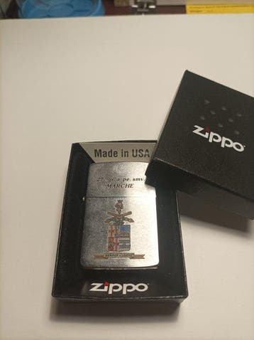 Zippo - Militare - Zonder minimumprijs - Aansteker - Staal, Nieuw