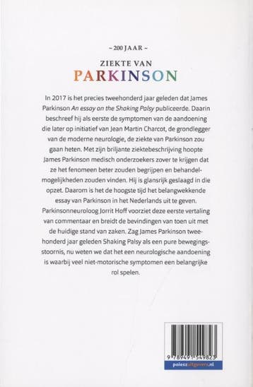 200 jaar ziekte van Parkinson 9789491549823 Jorrit Hoff, Verzenden, Zo goed als nieuw, Jorrit Hoff