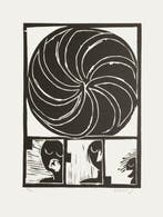 Pierre Alechinsky (1927) - Spirale / Roue, Antiek en Kunst