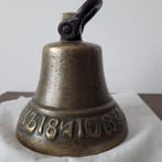 Scheepsbel - Gepatineerd brons - Oude bronzen bel – 1841, Antiek en Kunst