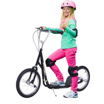 Kinderstep Met Luchtbanden Kickscooter Scooter Step Stadsrol, Verzenden, Nieuw
