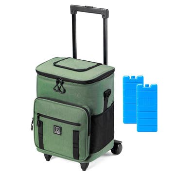 Brisby Boodschappentrolley met Koelvak 32 Liter Groen - SET, Ophalen of Verzenden, Nieuw