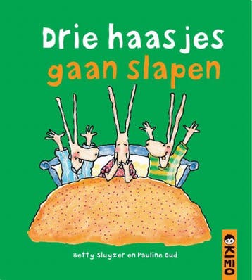 Drie haasjes gaan slapen / Kimio - Betty Sluyzer, Boeken, Verzenden, Zo goed als nieuw, Betty Sluyzer