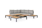 Suns Memphis loungeset light antraciet met antraciet frame |, Tuin en Terras, Tuinsets en Loungesets, Ophalen of Verzenden, Nieuw