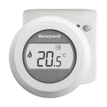 Honeywell Home Round draadloze aan/uit thermostaat met RF, Verzenden, Nieuw