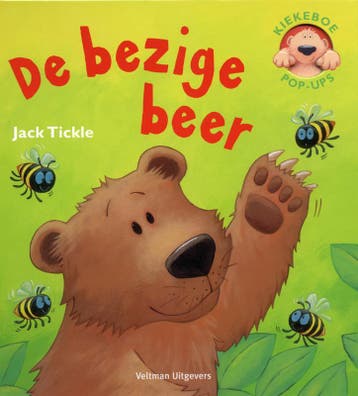 De bezige beer / Kiekeboe pop-ups - Jack Tickle, Boeken, Verzenden, Gelezen, Jack Tickle