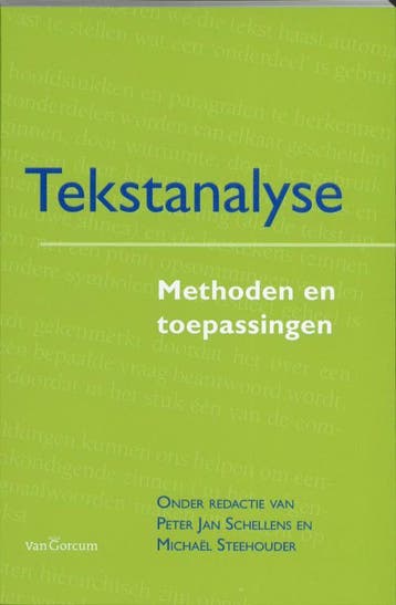 Tekstanalyse druk 2 9789023246817, Zo goed als nieuw
