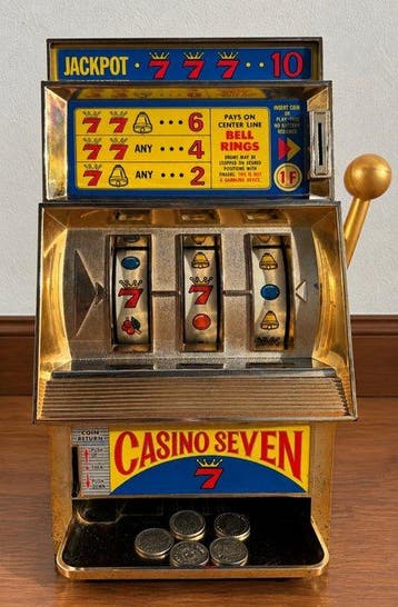 Waco Japan - Gokautomaat - Jackpot 7 - Mechanische, Antiek en Kunst