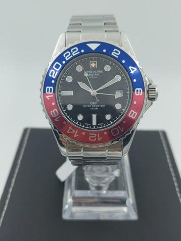 Swiss Alpine Military - Swiss Alpine GMT - Zonder, Sieraden, Tassen en Uiterlijk, Nieuw