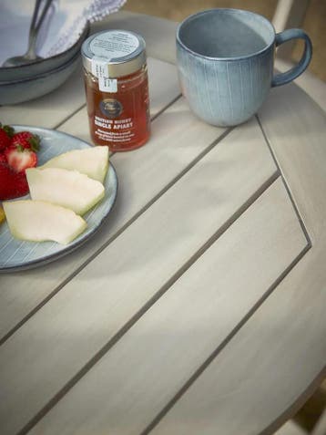 Inklpabare Diningset  Ravello  Acaciahout  100% FSC  Grijs, Verzenden, Nieuw