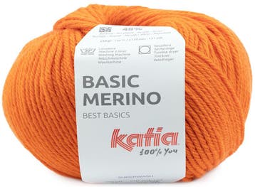 Katia Basic Merino - 97 oranje - Wol/Acryl Garen, Ophalen of Verzenden, Nieuw