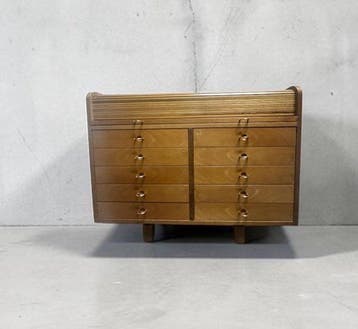 Bernini - Gianfranco Frattini - Secretaire - Kersenhout