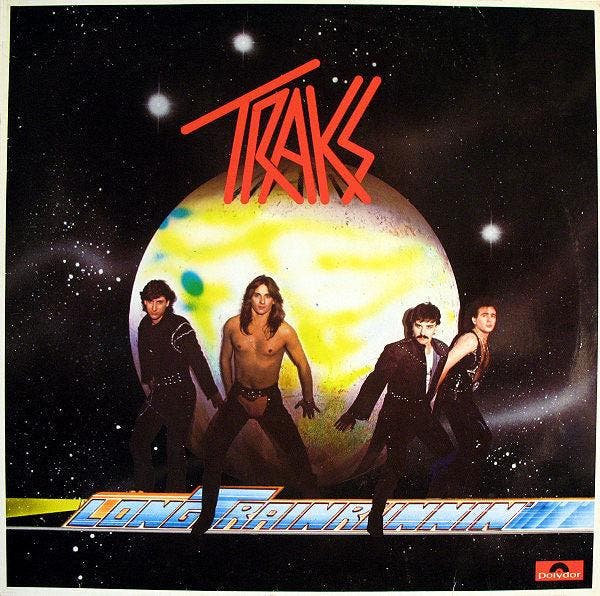 Traks – Long Train Running, Cd's en Dvd's, Vinyl | Rock, Ophalen of Verzenden