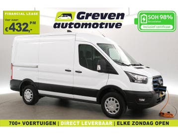 Ford E-Transit L2H2 Trend 68 kWh | Snelladen | SOH 98% |, Automaat, Wit, Elektrisch, Nieuw