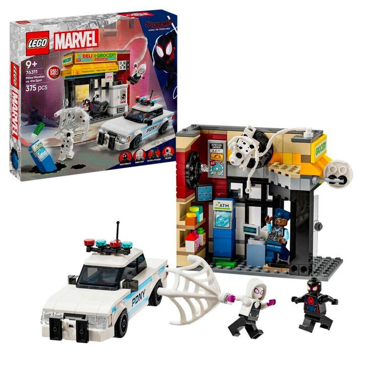 LEGO Marvel 76311 Spider-Verse: Miles Morales vs. de Spot, Kinderen en Baby's, Speelgoed | Duplo en Lego, Nieuw, Lego, Verzenden