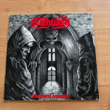 Deathwish - At The Edge Of Damnation - Vinylplaat - 1987, Nieuw in verpakking