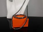 Terahertz & Karneoolsteen / Armbandlengte 16 cm - Ketting