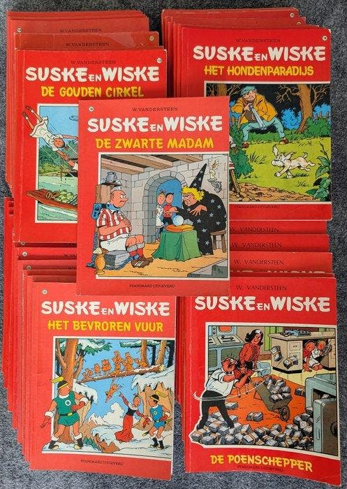 Suske en Wiske 67 t/m 150 - opeenvolgende reeks SC - 84, Boeken, Stripboeken