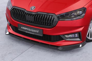 Voorspoiler | Cupspoilerlip voor Skoda Fabia 4 Monte Carlo C, Verzenden, Nieuw
