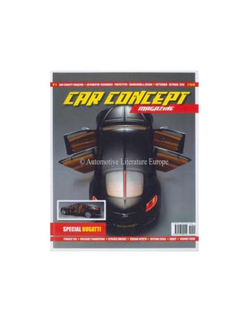 2010 CAR CONCEPT MAGAZINE 4 ENGELS, Boeken, Auto's | Folders en Tijdschriften, Nieuw, Author