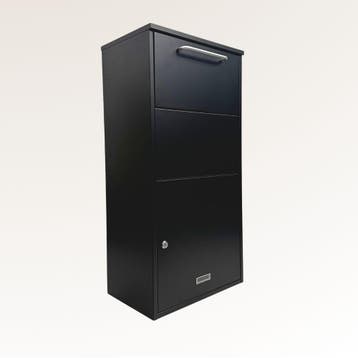 Pakketbrievenbus - ParcelXL® Prime - Zwart, Tuin en Terras, Verzenden, Nieuw, Rvs