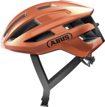 Fietshelm ABUS POWERDOME goldfish orange M - 54-58 cm -, Fietsen en Brommers, Ophalen of Verzenden, Zo goed als nieuw, Abus