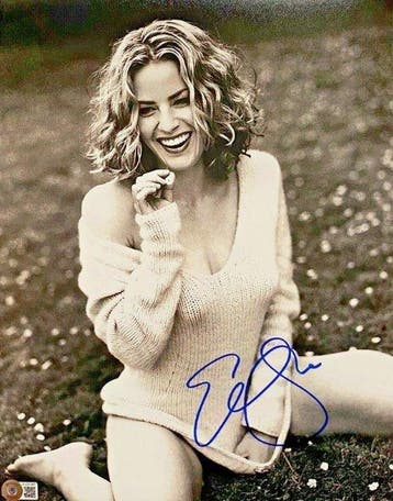 Leaving Las Vegas - Elisabeth Shue - 28x35 cm Signed Poster, Nieuw