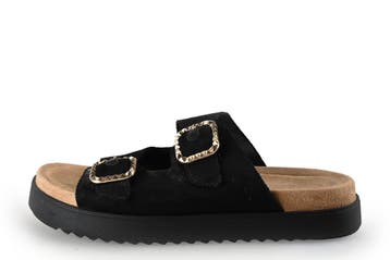 Graceland Slippers in maat 39 Zwart, Slippers, Verzenden, Zwart, Zo goed als nieuw