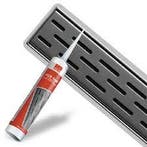 ACO Showerdrain Seal douchegootkit koker a 290ml grijs, Ophalen of Verzenden, Nieuw