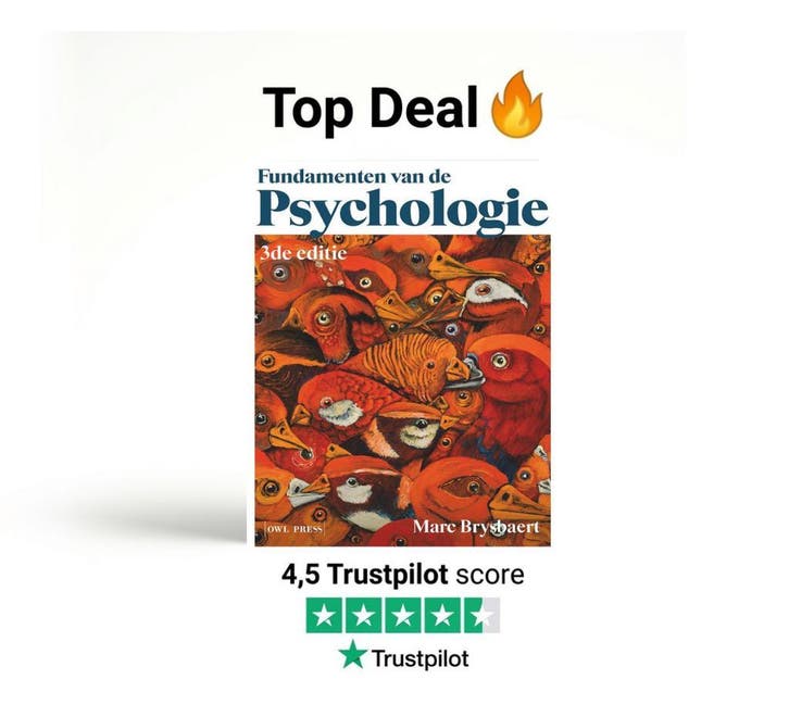 Fundamenten van de psychologie, 9789463936972, Boeken, Studieboeken en Cursussen, Zo goed als nieuw, Verzenden