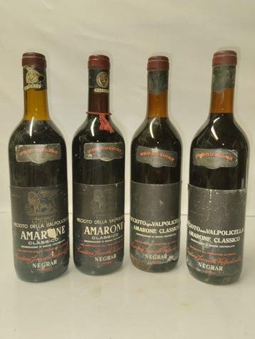1968, 1969 & 1970 x2 CaNtina di Negrar - Amarone della, Nieuw