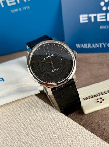 Eterna - Artena Lady Date Black - Zonder minimumprijs -, Sieraden, Tassen en Uiterlijk, Nieuw