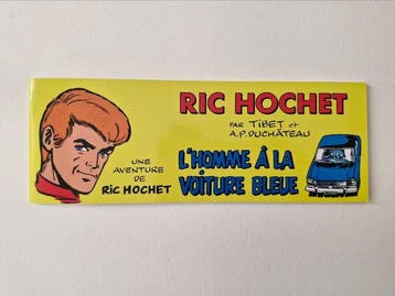 Ric Hochet - LHomme à la voiture bleue - B - 1 Album -, Nieuw