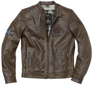 Black-Cafe London Bangkok Bruin Leren Motorjas, Nieuw met kaartje, Jas | leer, Black-Cafe London, Heren