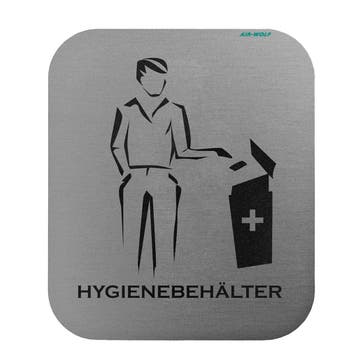 GGM Gastro | AIR-WOLF | Deurbord Hygiënecontainer - |, Verzenden, Nieuw, Bord(en)