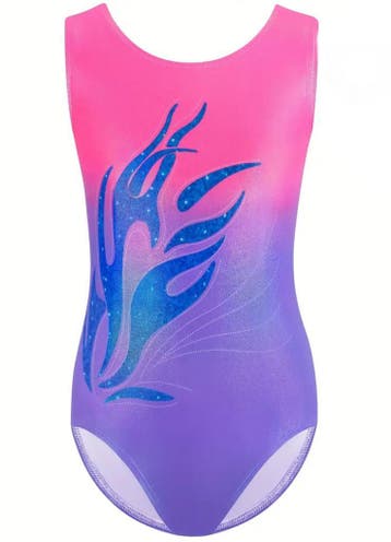 Turnpakje Celine - lila - maat 110/116 t/m 158/164, Sport en Fitness, Turnen, Ophalen of Verzenden, Nieuw, Paars, Turnpak(je)